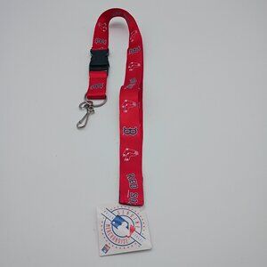 Breakaway Lanyard with Clip Keychain  Boston Red Sox